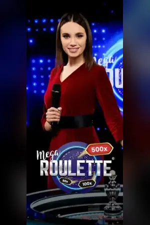 Table de Mega Roulette en direct